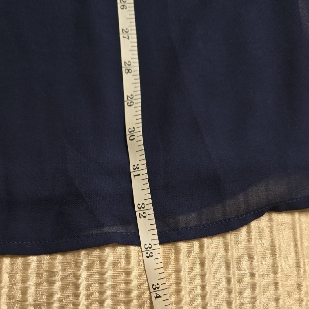 Lulu's Navy Cut Out Tunic Mini Dress - Picture 11 of 11